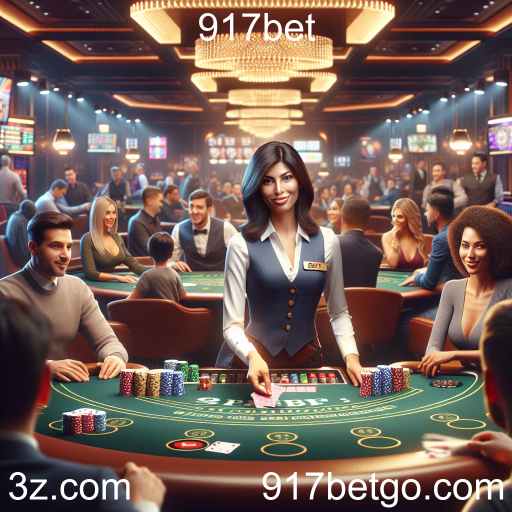 Experimente a Emoção dos Cassinos Ao Vivo na 917bet